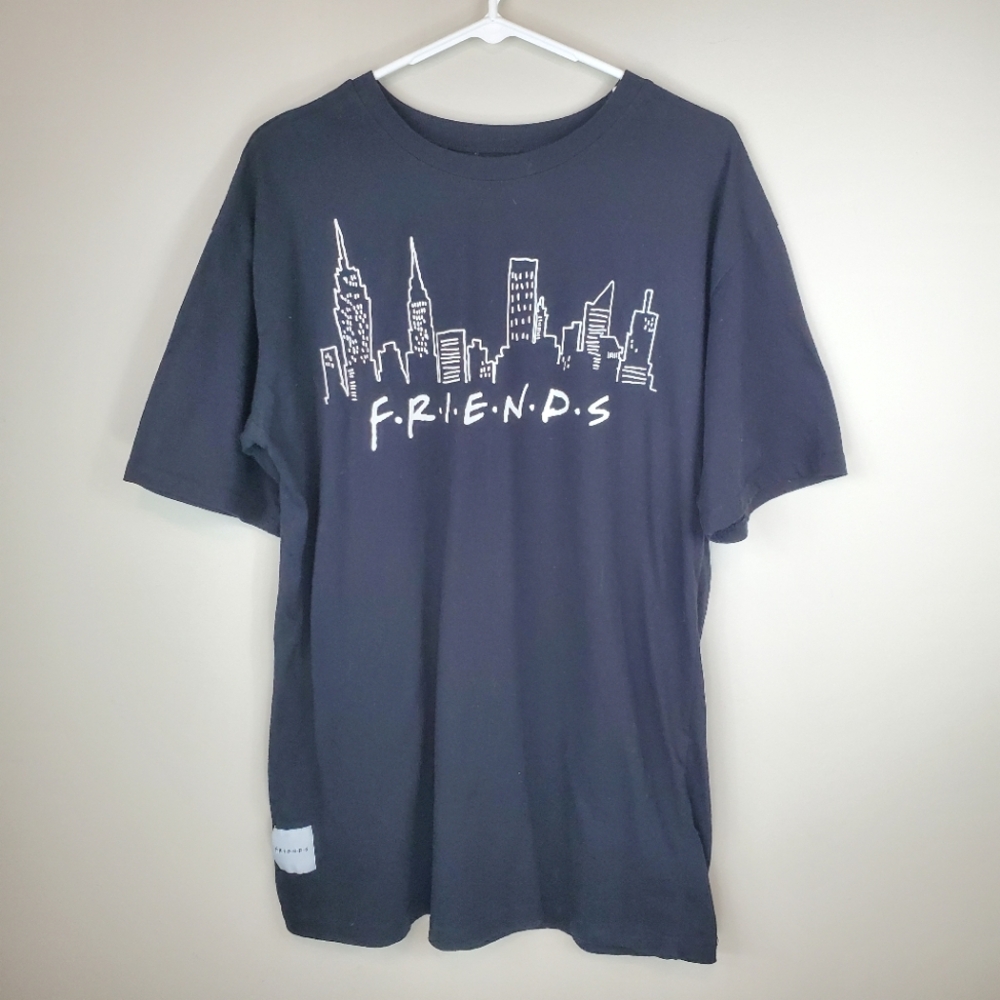 FRIENDS The Television Series Size M Black T-Shirt